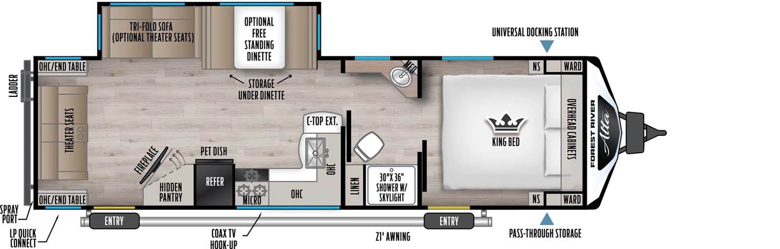 2850KRL Floorplan Image